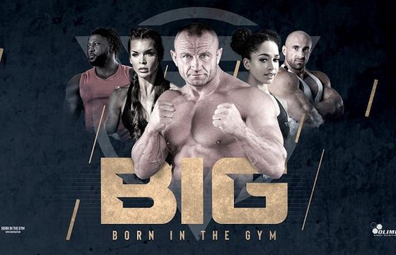 "Born In The Gym" hasłem międzynarodowej kampanii Olimp Sport Nutrition. Pierwszym bohaterem Mariusz Pudzianowski