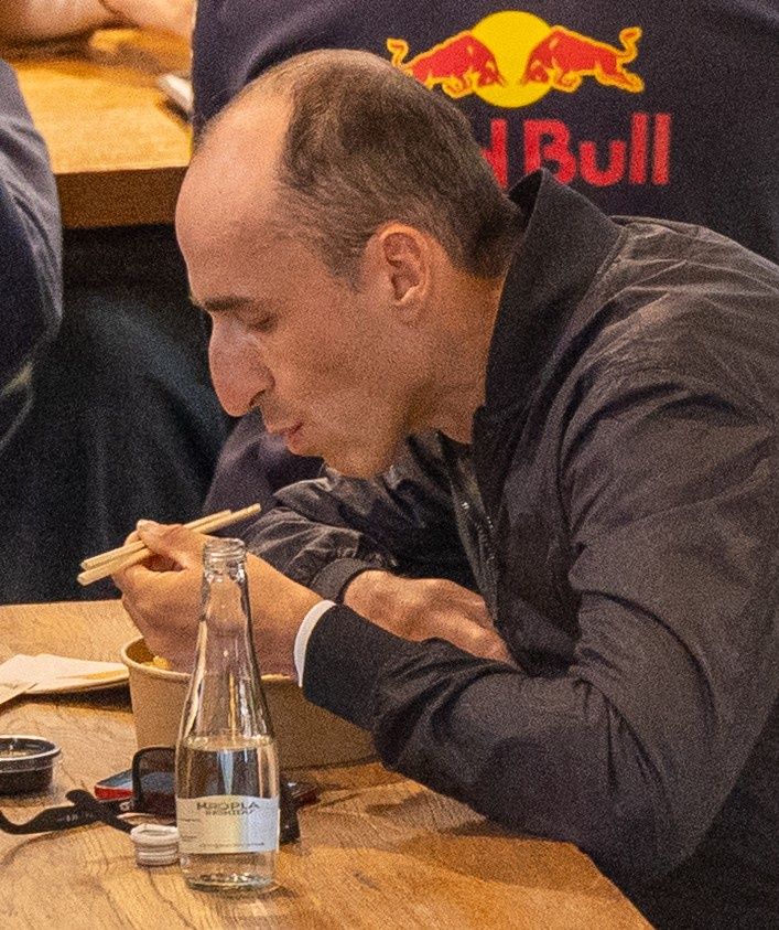 Robert Kubica "przyłapany" na mieście