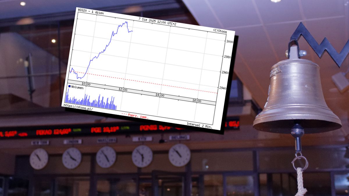 WIG20 z wynikiem niewidzianym od 17 lat