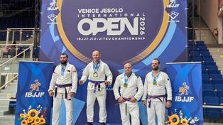 Marcin Malesa z Płocka zdobył dwa złote medale na Venice Jesolo International Open IBJJF Jiu-Jitsu Championship