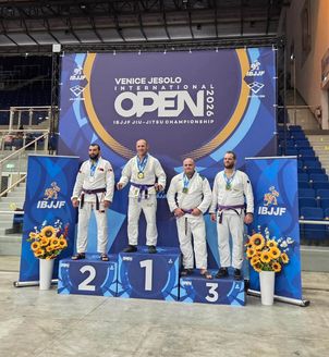 Marcin Malesa z Płocka zdobył dwa złote medale na Venice Jesolo International Open IBJJF Jiu-Jitsu Championship
