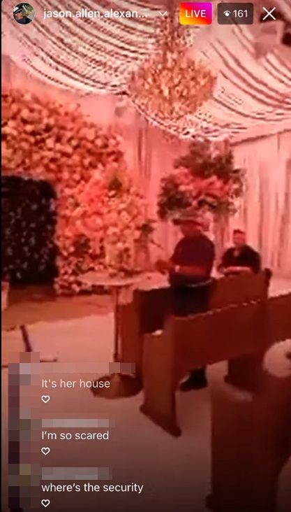 Zrzuty ekranu z live'a Jasona Allena Alexandra