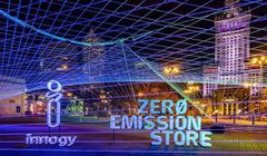 innogy Polska ze specjalną instalacją świetlną w Warszawie