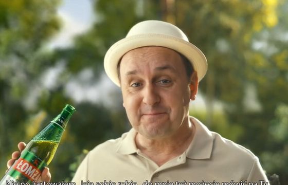 Łomża żartuje z reklam Tyskiego z Dorocińskim i Fronczewskim. „Do mnie też możecie mówić na TY”