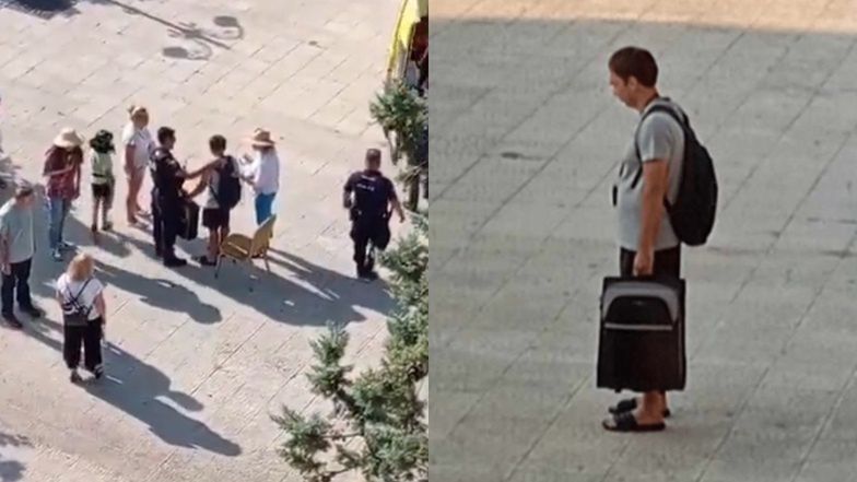 Niepokojące zachowanie polskiego turysty zwróciło uwagę mieszkańców Lamii