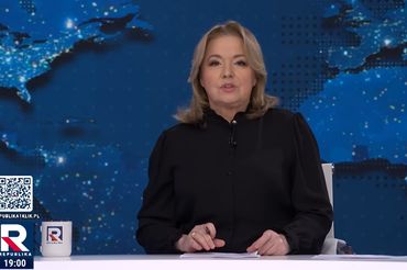 Danuta Holecka w programie "Dzisiaj"
