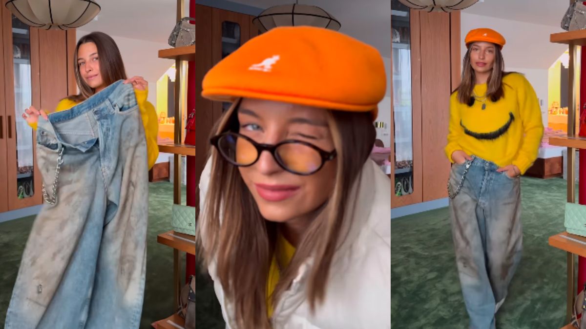 Julia Wieniawa założyła "brudne" spodnie. Lawina komentarzy