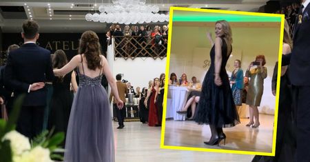 Dyrektorka zaskoczyła wszystkich na studniówce. Uczniowie oniemieli