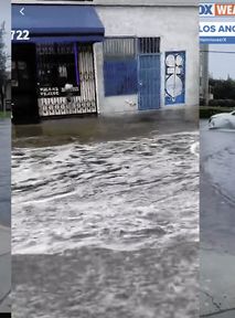 Los Angeles pod wodą. Tropikalna burza uderzyła w Miasto Aniołów