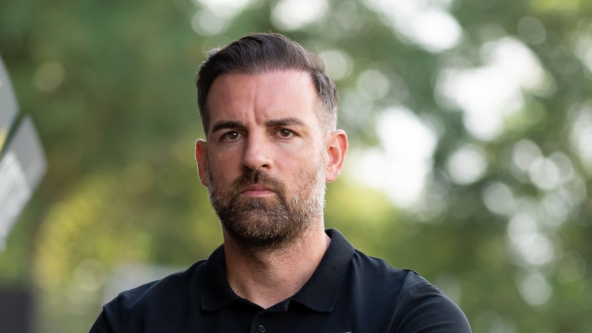 MUENSTER, GERMANY - AUGUST 10: Christoph Metzelder looks on during the pre-season friendly match between Preussen Muenster and Borussia Dortmund at Preussenstadion on August 10, 2019 in Muenster, Germany. (Photo by TF-Images/Getty Images)