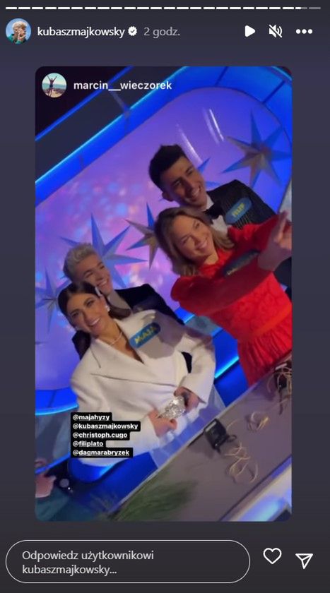 Maja Hyży  w Familiadzie