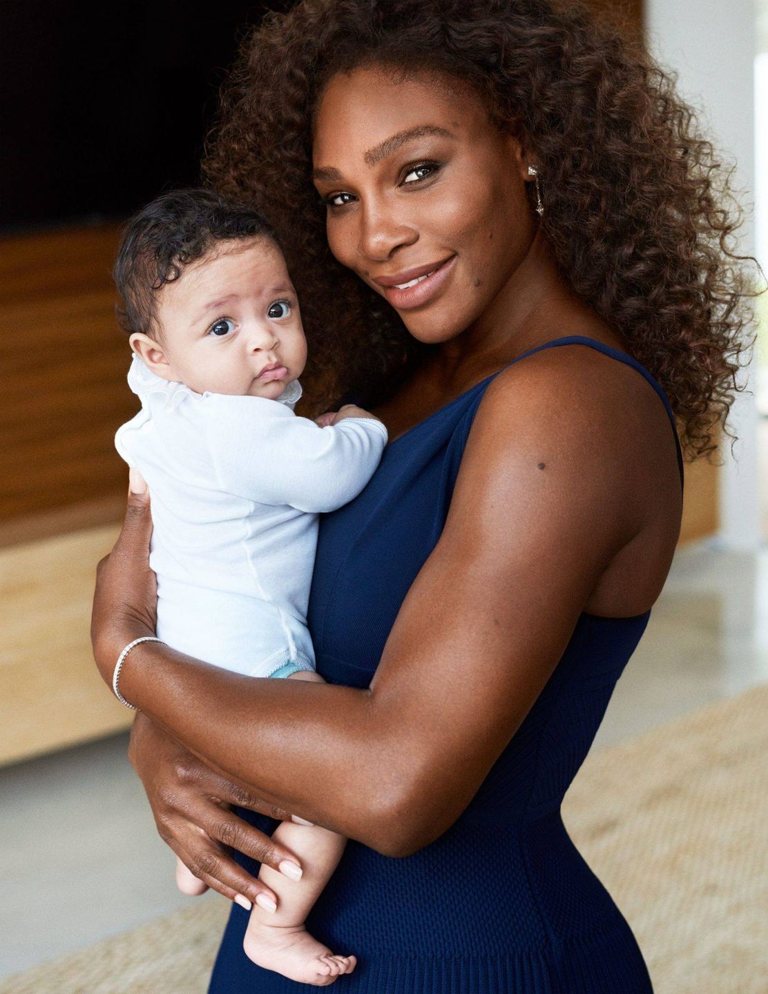 Serena WIlliams z córką Olimpią

fot. Vogue