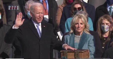 Joe Biden zaprzysiężony na 46. prezydenta USA