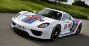 Porsche 918 w kolorach Martini
