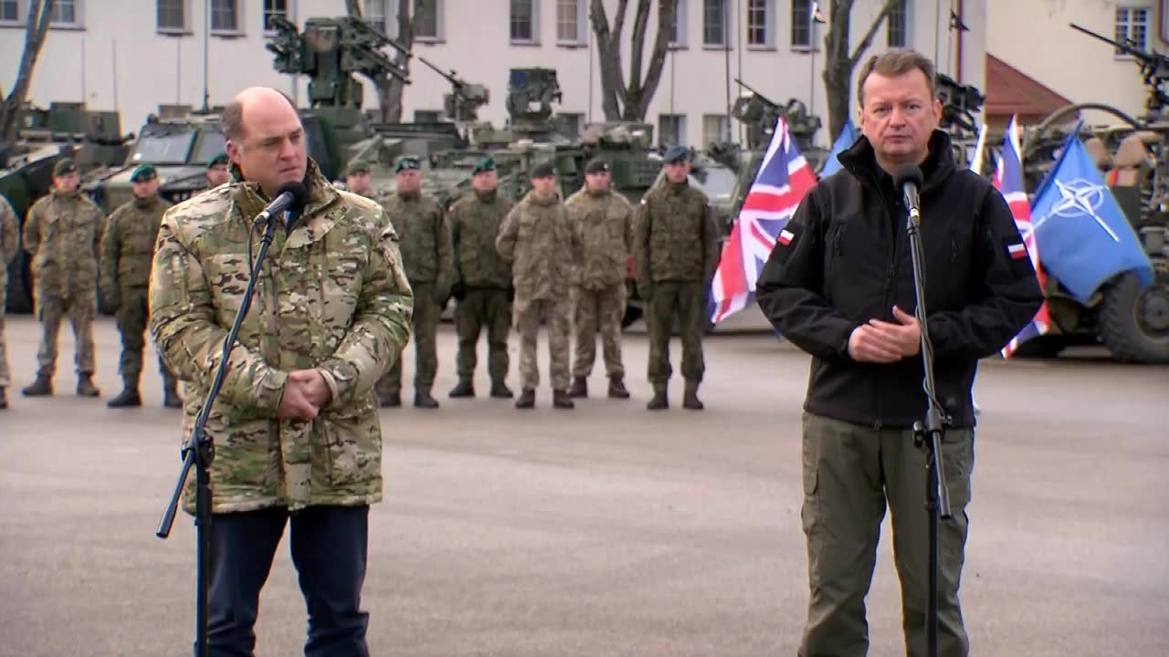 Szef MON: Brytyjska kompania wojsk inżynieryjnych wesprze polskie służby na granicy polsko-białoruskiej