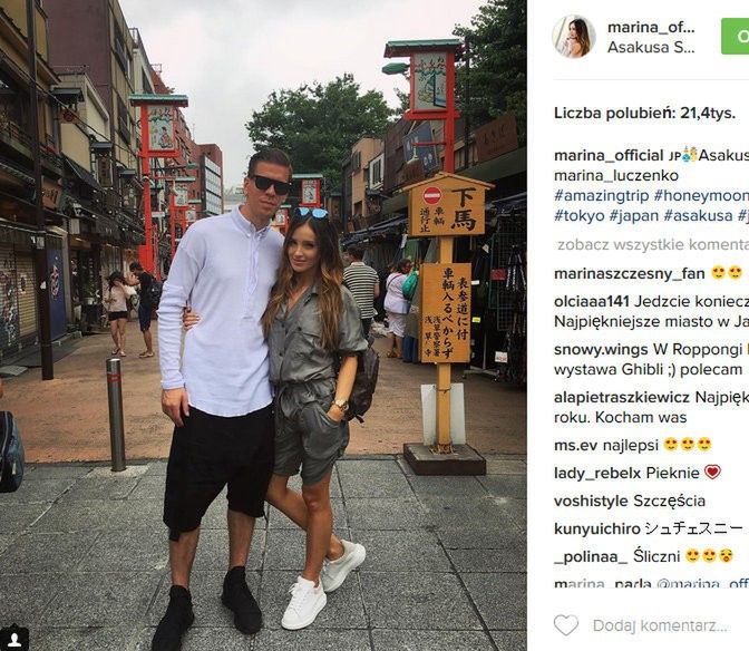 Marina Łuczenko-Szczęsna pokazała widok z okna z hotelu w Tokio