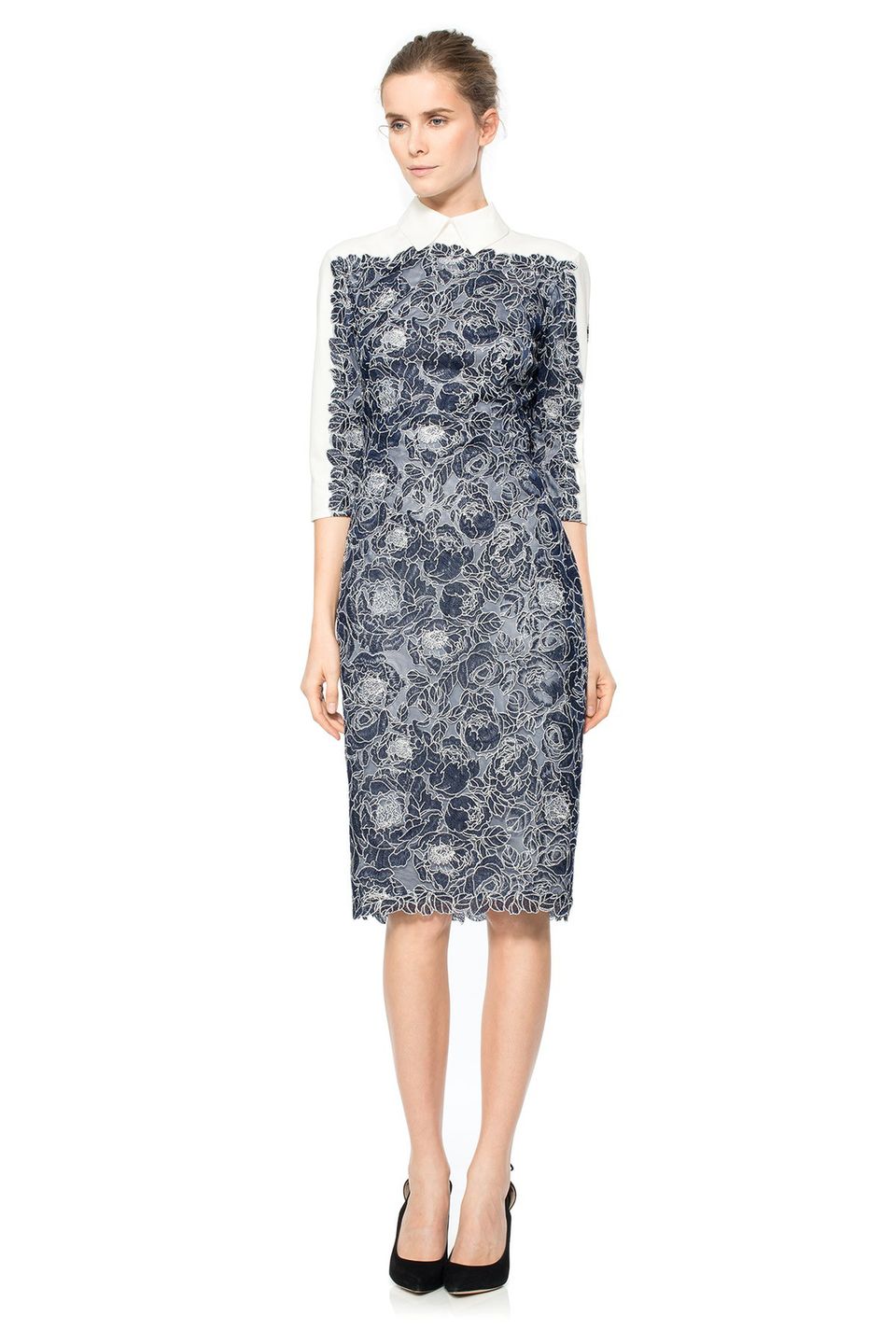 Sukienka w róże, Tadashi Shoji, 428 usd