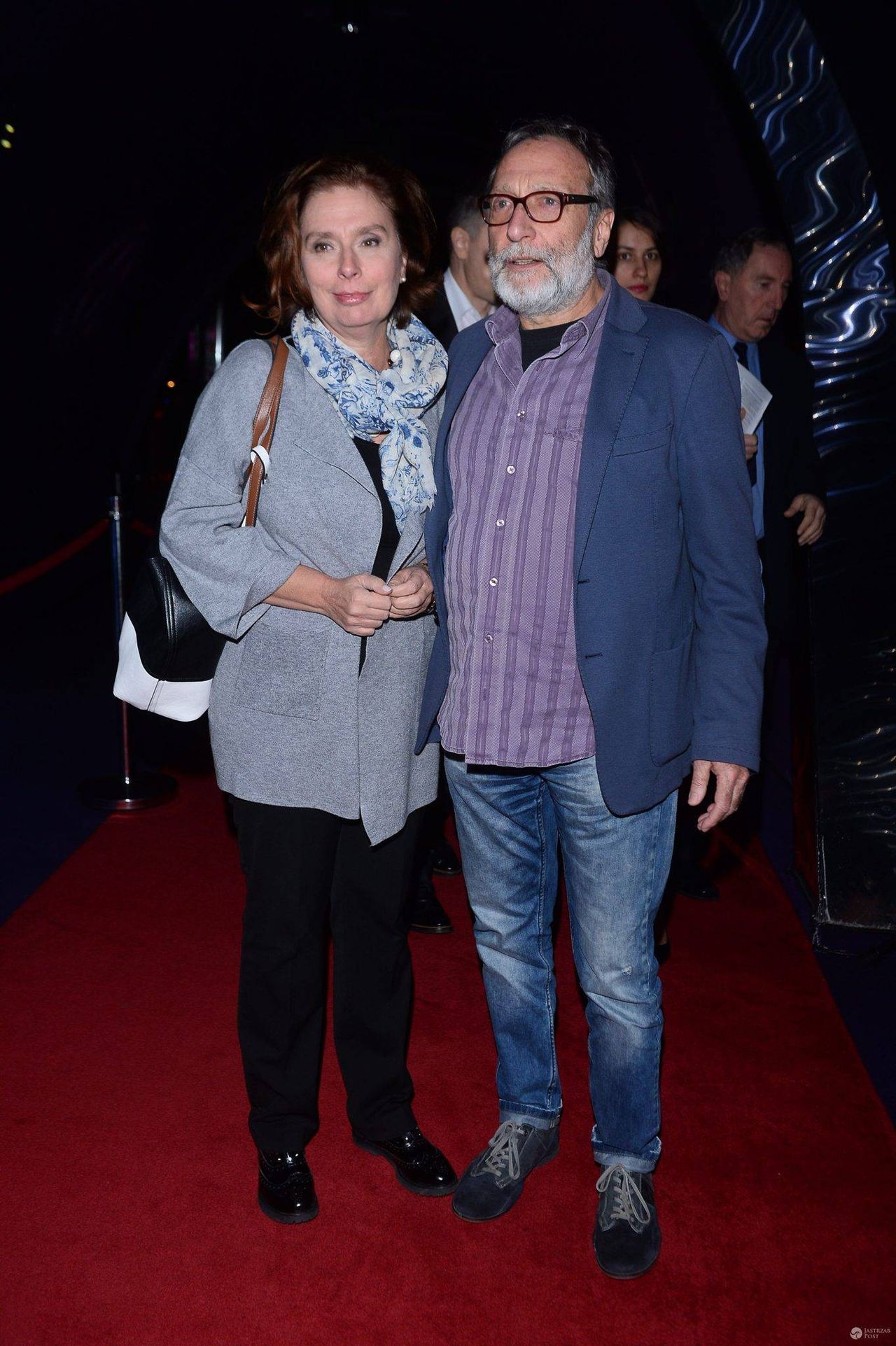 Małgorzata Kidawa-Błońska wraz z mężem  Janem Kidawą-Błońskim na 32. Warszawskim Festiwalu Filmowym