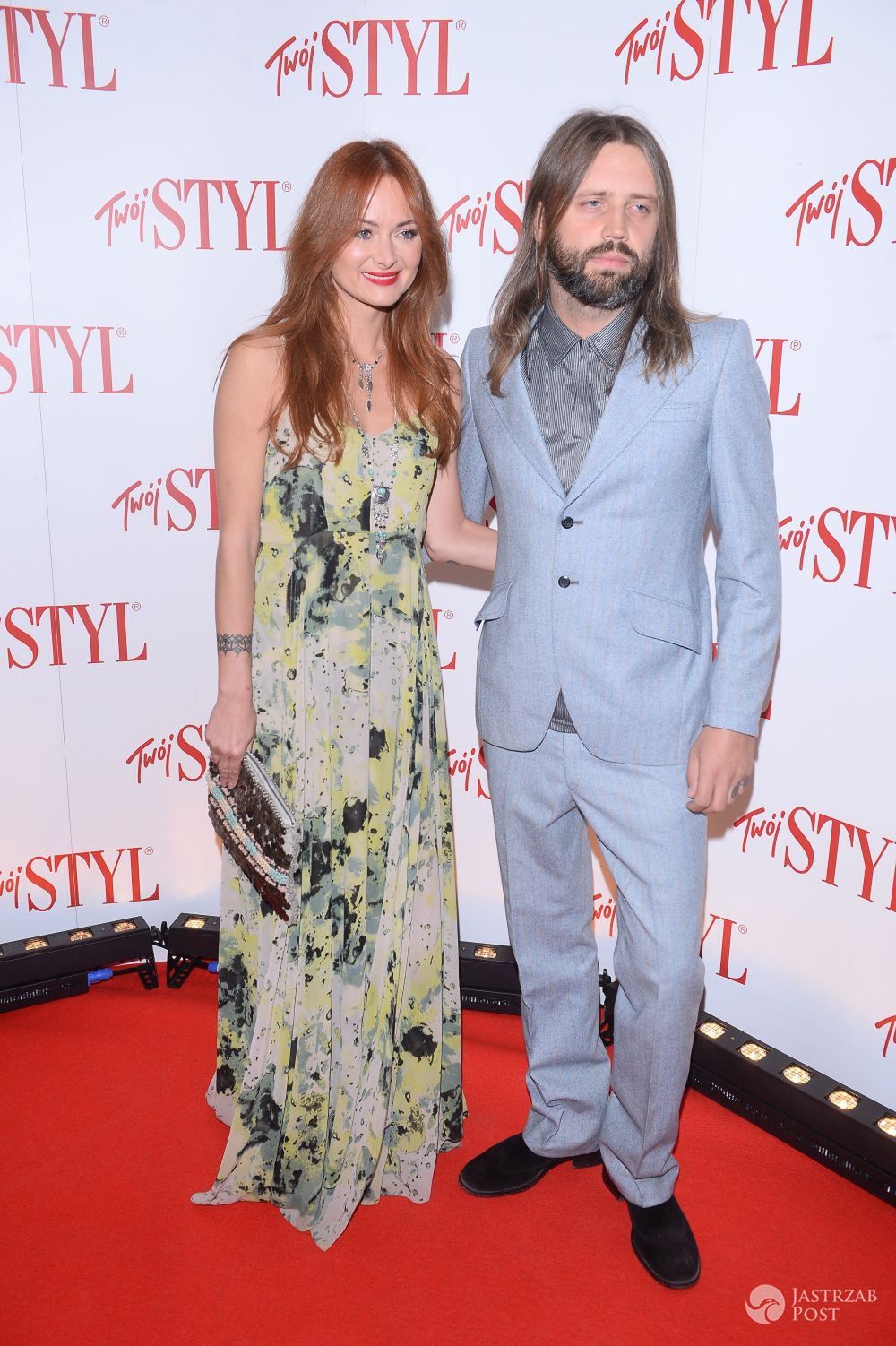 Anna Rusowicz z mężem na gali "Twojego Stylu" 2015