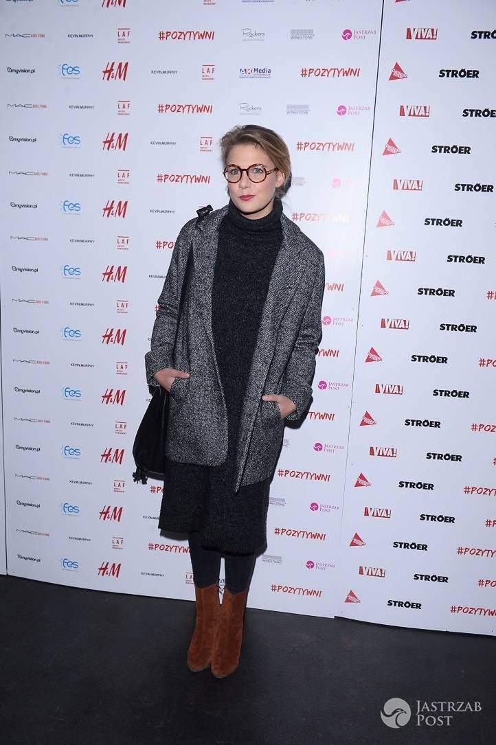 Marta Wierzbicka - premiera spektaklu Pozytywni, 2015