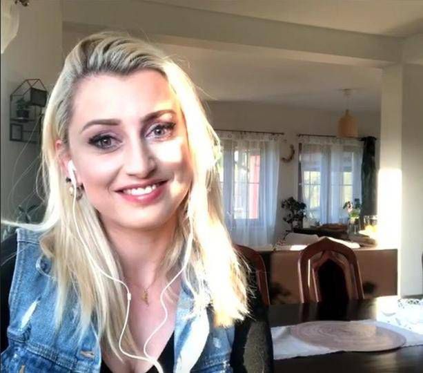 Justyna Żyła blondynką