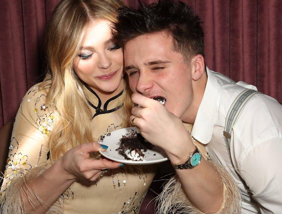 Brooklyn Beckham w makijażu