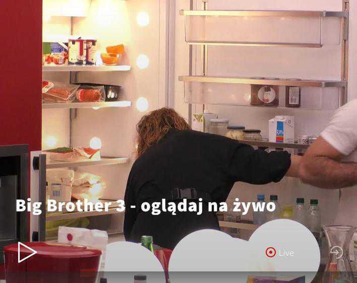Co uczestnicy Big Brothera mają w lodówce? (screen: Player.pl)