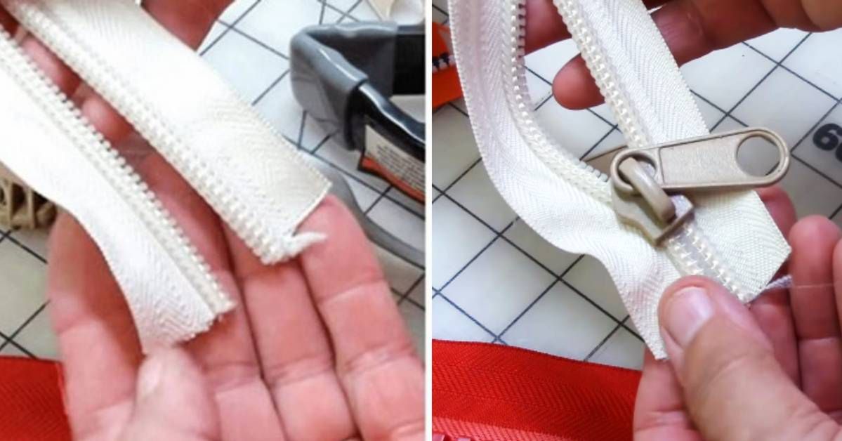 How to Put the Slider Back on Your Zip Tape? Easy Trick with Fork