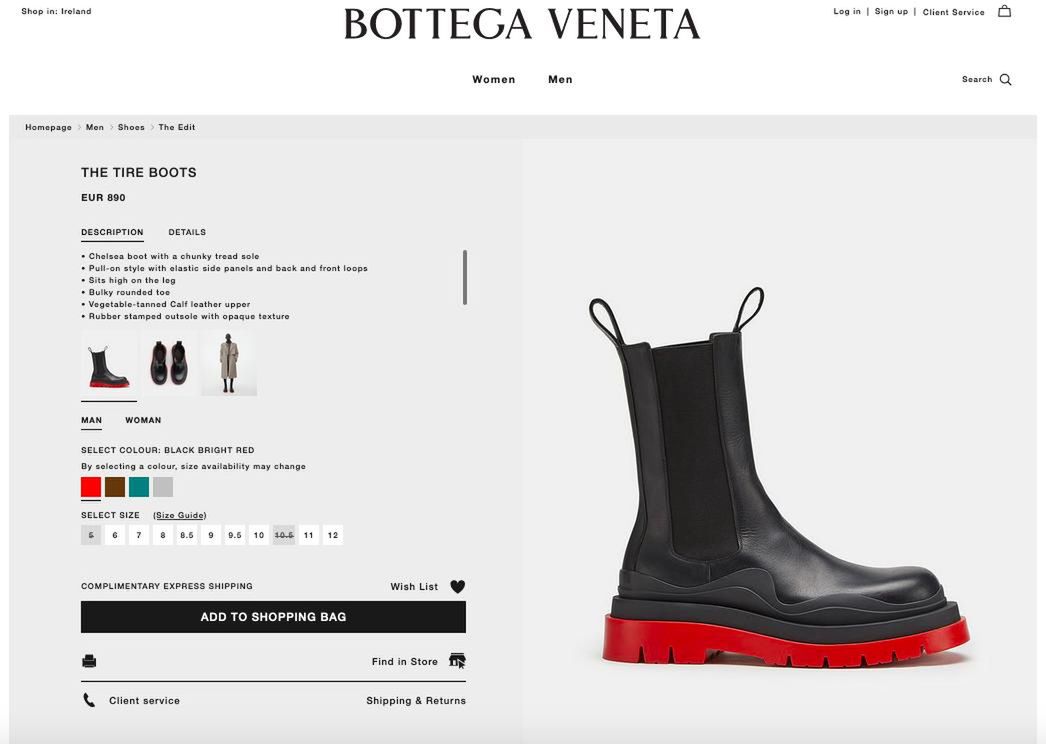 Buty Bottega Veneta, które ma Anna Lewandowska