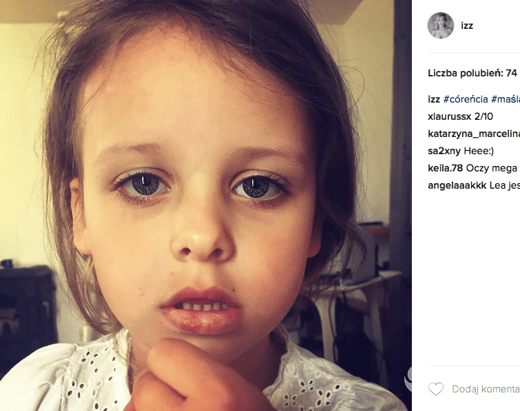 Córka Izabeli Adamczyk i Dariusza Krupy