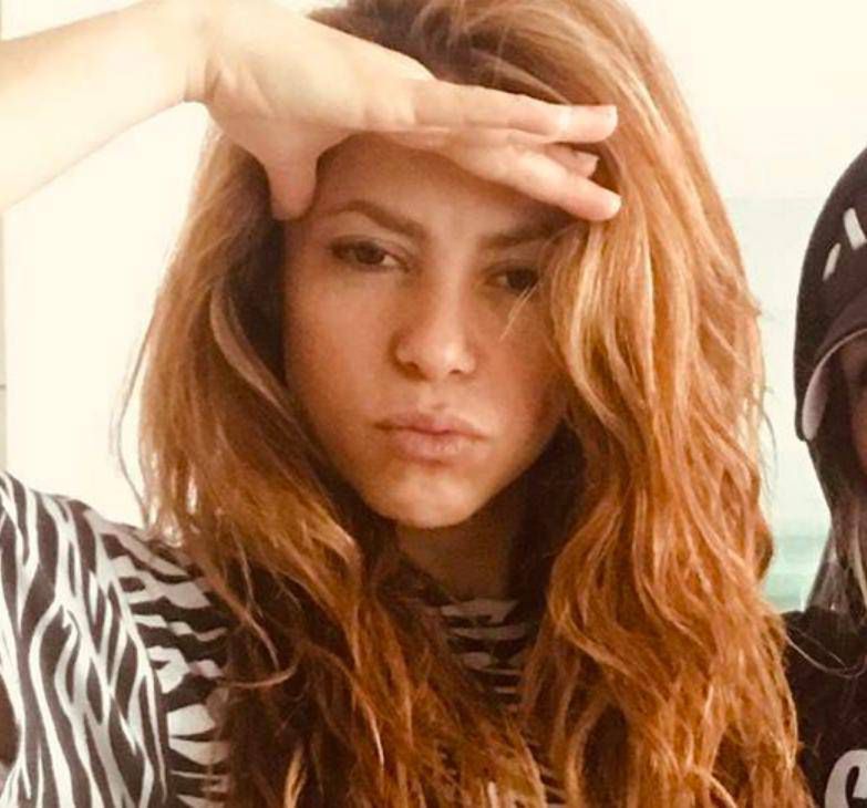 Shakira bez makijażu na sali treningowej