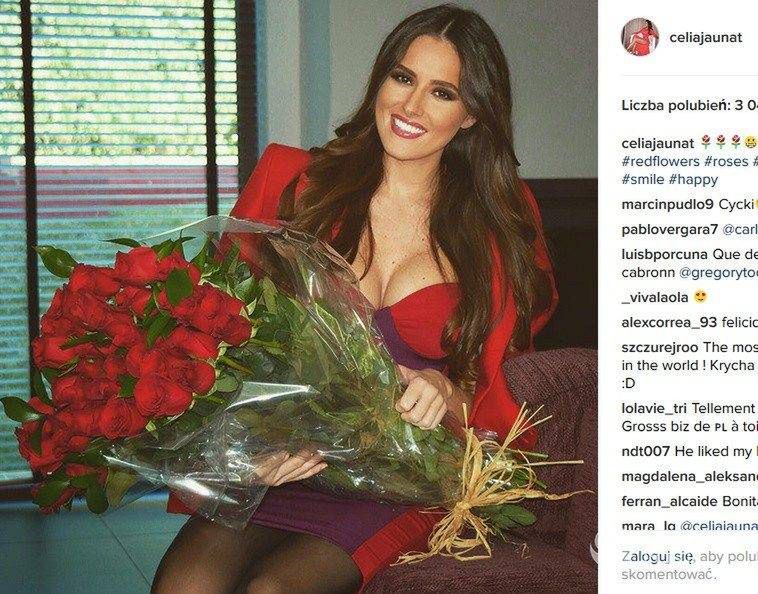 Odważne zdjęcia Celii Jaunat