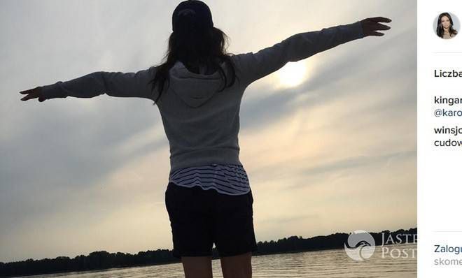 Kinga Rusin i Karolina Ferenstein-Kraśko spędziły weekend na Mazurach