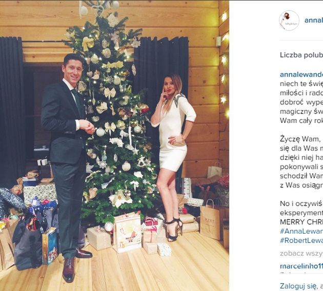 Święta Anny i Roberta Lewandowskich