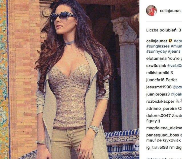 Odważne zdjęcia Celii Jaunat