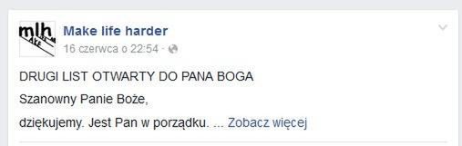 Komentarz Make Life Harder do meczu Polska-Niemcy