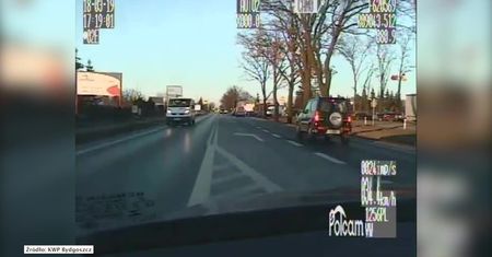 Nie miał prawa jazdy i nie zatrzymał się do kontroli