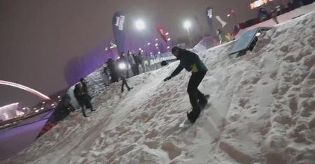 W stolicy Kazachstanu powstał snowpark dla fanów białego szaleństwa