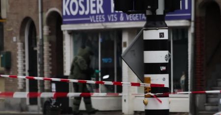 Bomba przed żydowską restauracją w Amsterdamie. Policja ewakuowała okolicę