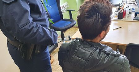 AGRESYWNY 27-LATEK ZATRZYMANY KRÓTKO PO ROZBOJU