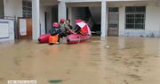 Śmiertelne powodzie w Chinach. Ulewne deszcze nawiedziły prowincję Hubei