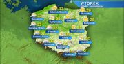 We wtorek możliwe przelotne opady deszczu i burze. Polska pozostaje w obszarze podwyższonego ciśnienia