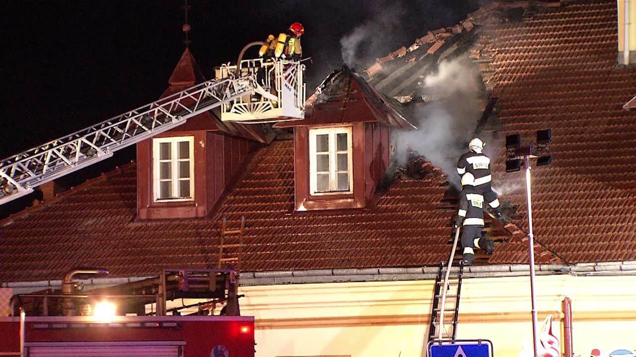 Pożar Ratusza w Zakliczynie