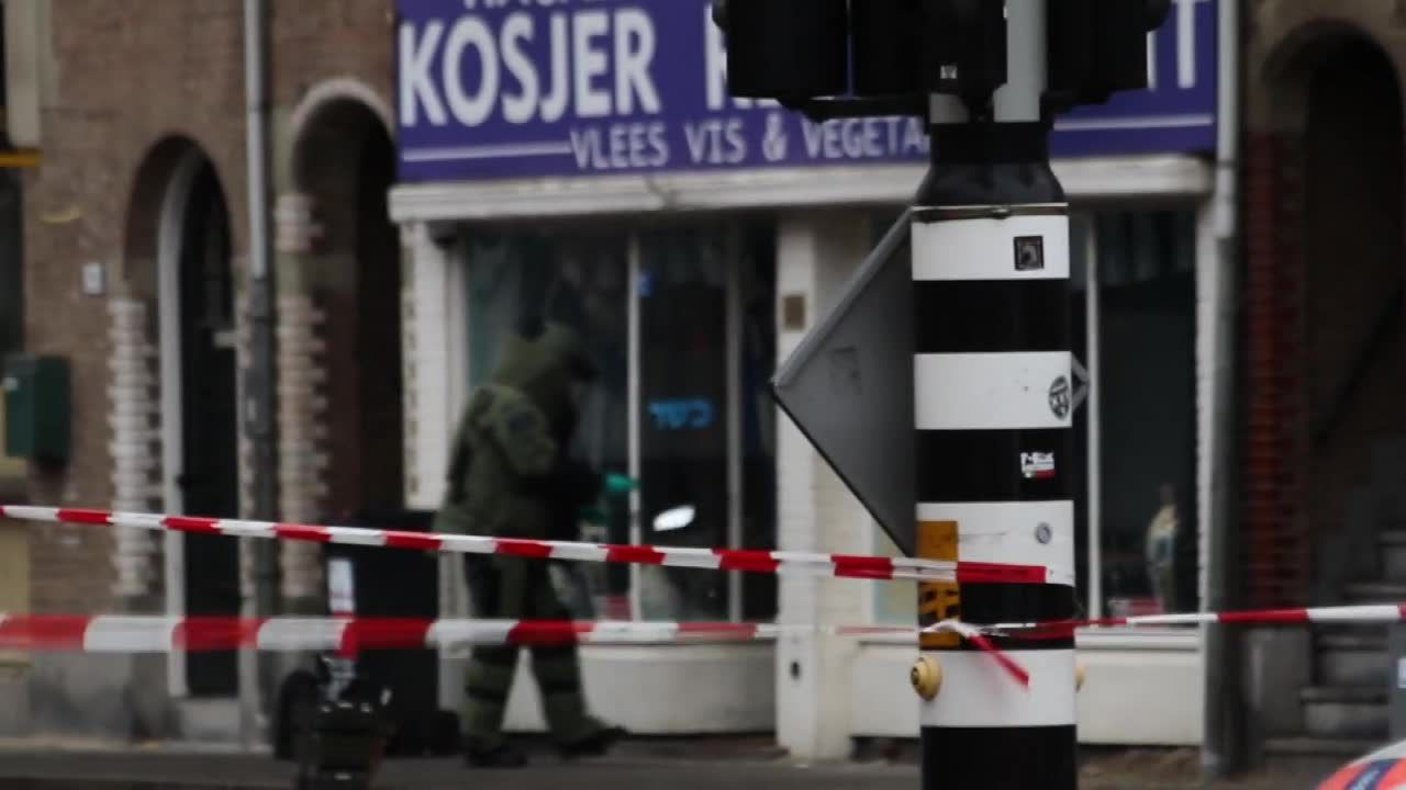 Bomba przed żydowską restauracją w Amsterdamie. Policja ewakuowała okolicę