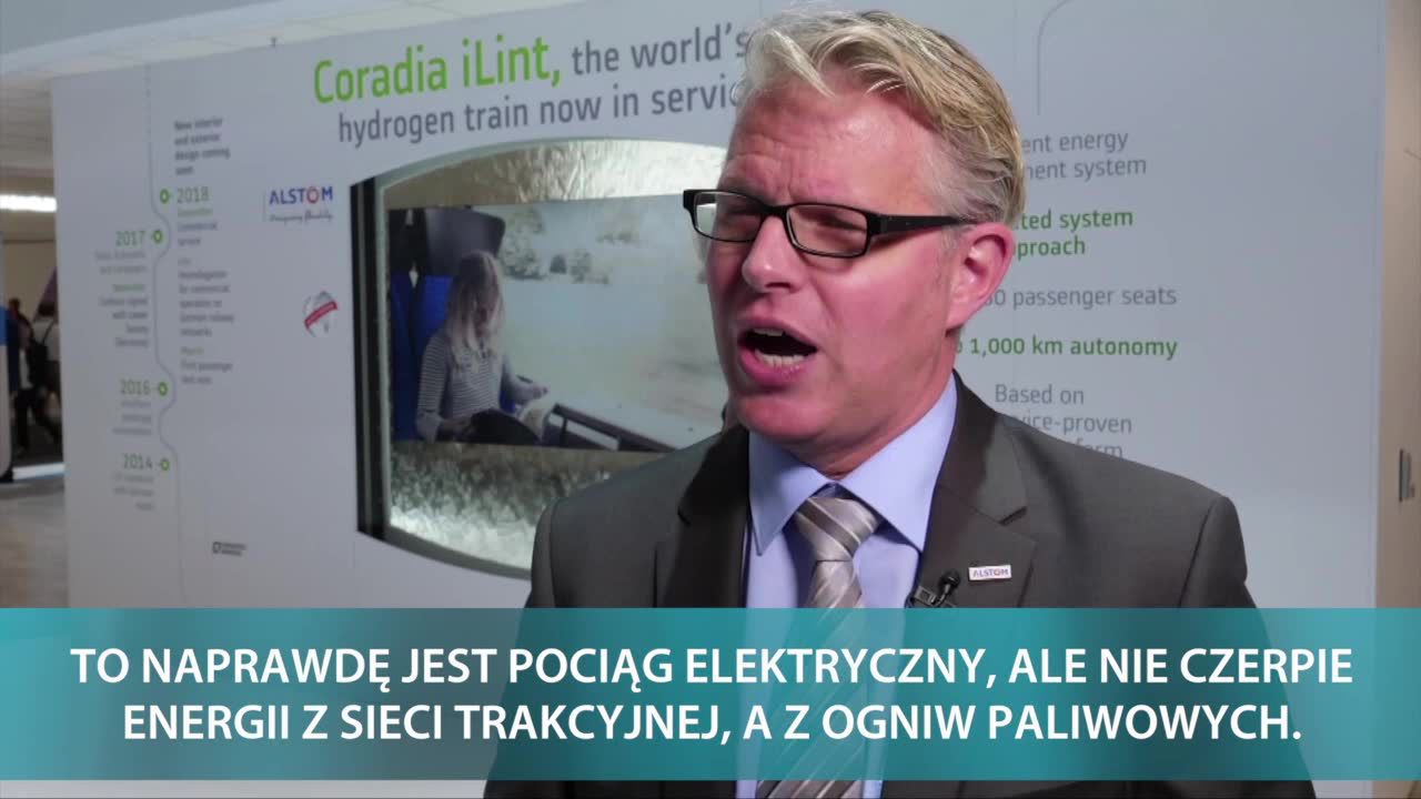 Alstom wyprodukował pierwszy pociąg na wodór