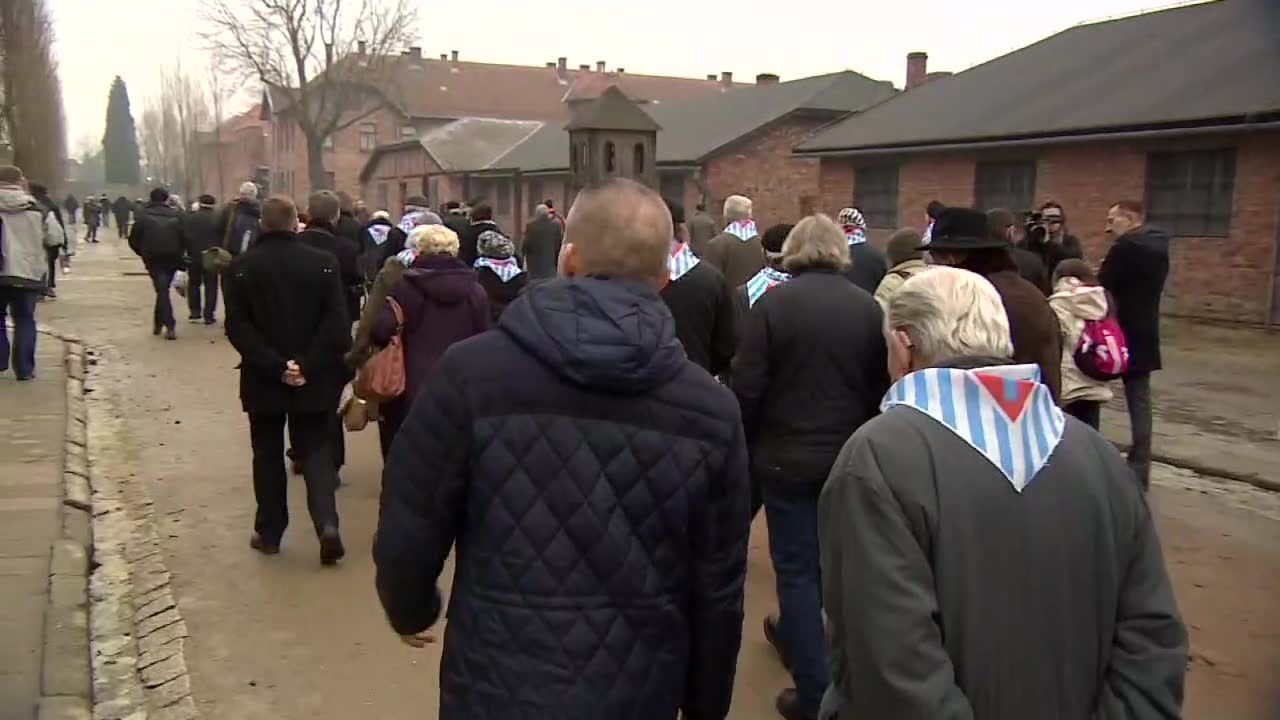 Obchody 73. rocznicy wyzwolenia Auschwitz. Byli więźniowie odwiedzili obóz