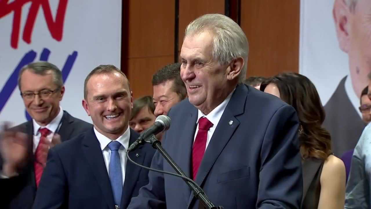 Milos Zeman ponownie prezydentem Czech