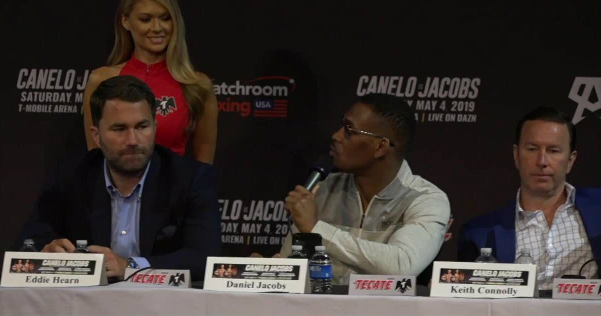 Canelo i Jacobs przed galą boksu w Las Vegas