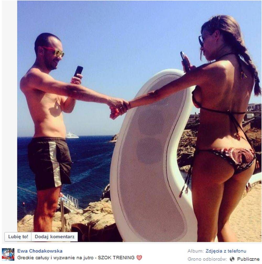 Lefteris Kavoukis i Ewa Chodakowska

Fotografia: screen z Instagram.com