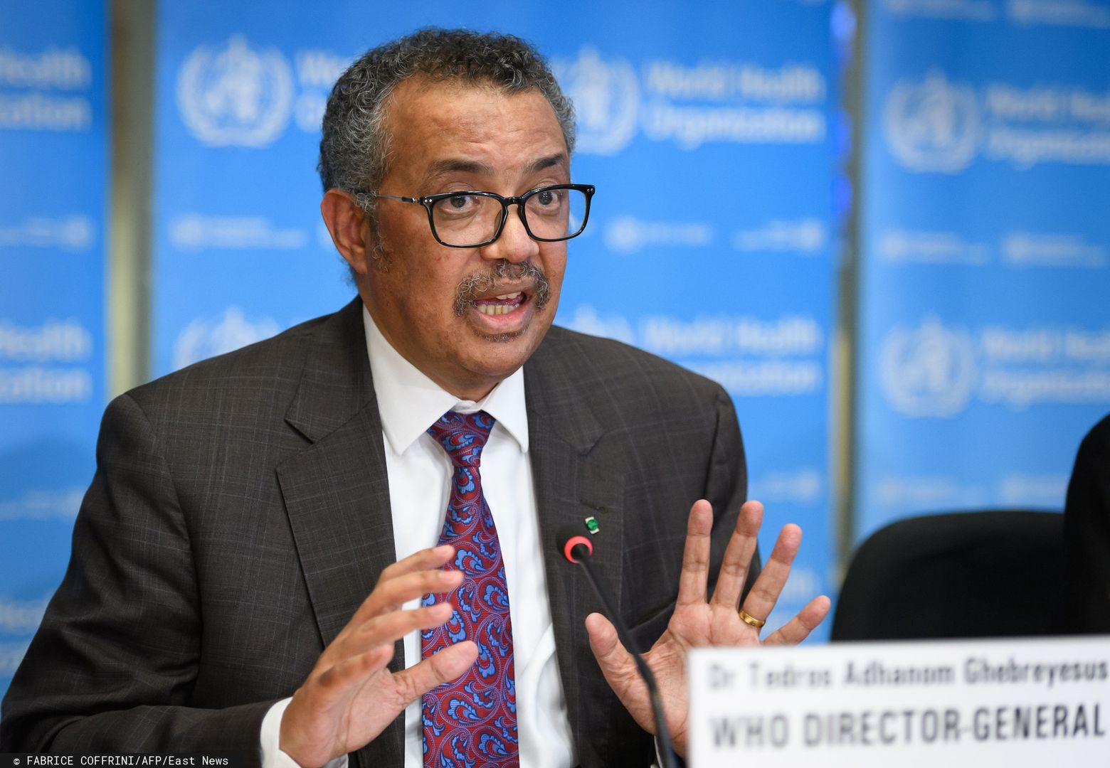 Dyrektor generalny WHO Tedros Adhanom Ghebreyesus (na zdjęciu) mówił o pracach nad szczepionką przeciw koronawirusowi.